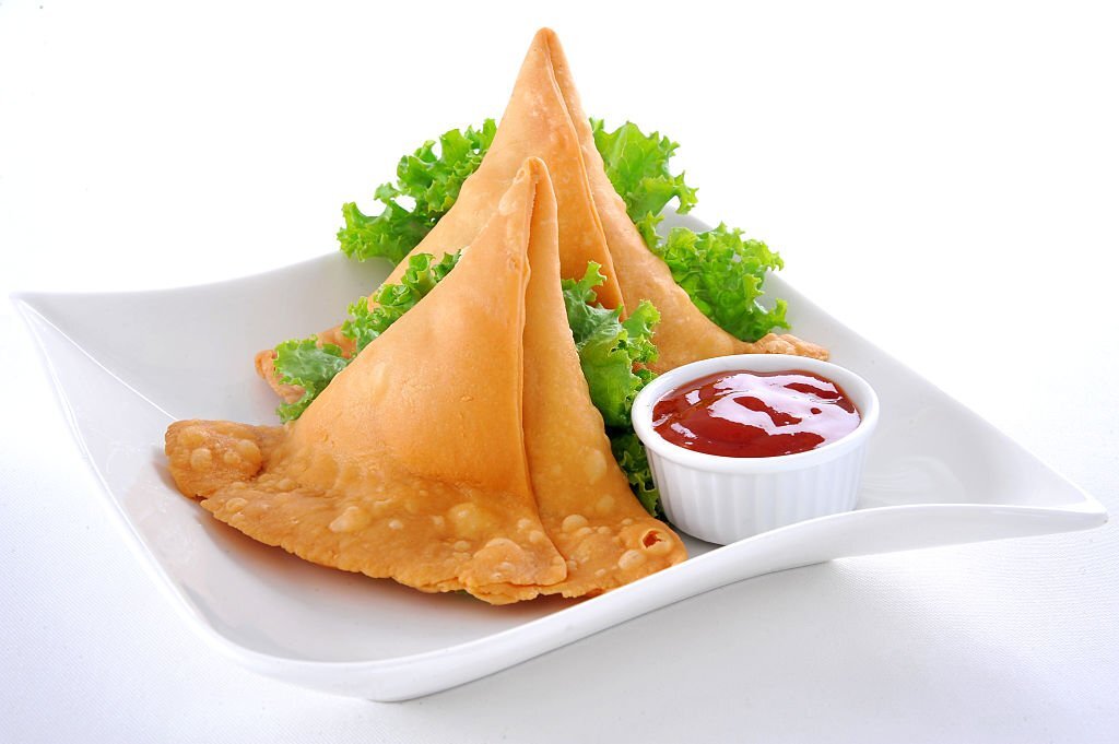 A delicious Punjabi Potato Samosa